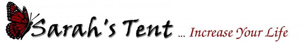 Logo for Sarah's Tent, an online ministry for pastor's wives, women in ministry and healhers who want to heal.