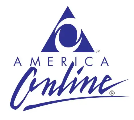 Early AOL logo from 1991
